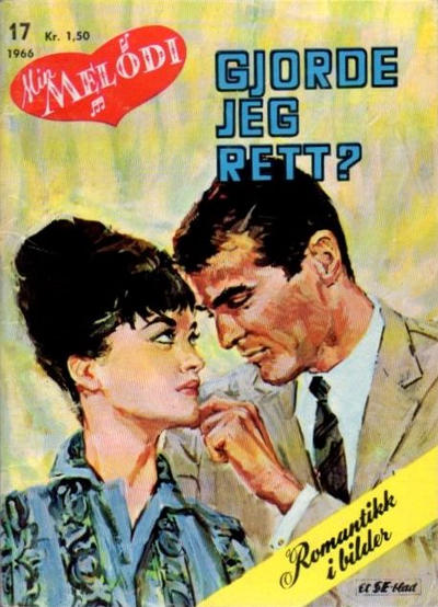 Cover for Min Melodi (Serieforlaget / Se-Bladene / Stabenfeldt, 1957 series) #17/1966