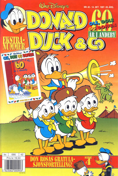 Cover for Donald Duck & Co (Hjemmet / Egmont, 1948 series) #42/1997