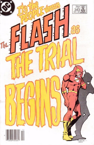 Cover for The Flash (DC, 1959 series) #340 [Newsstand]