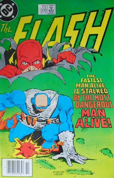 Cover for The Flash (DC, 1959 series) #338 [Newsstand]