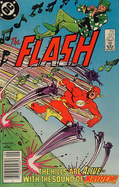 Cover for The Flash (DC, 1959 series) #337 [Newsstand]