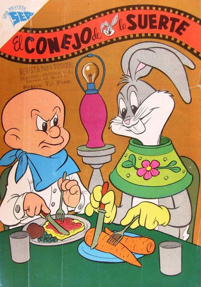 Cover for El Conejo de la Suerte (Editorial Novaro, 1950 series) #104