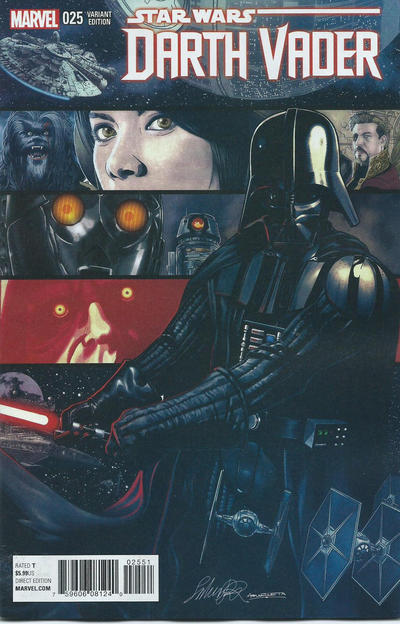 Cover for Darth Vader (Marvel, 2015 series) #25 [Salvador Larroca]