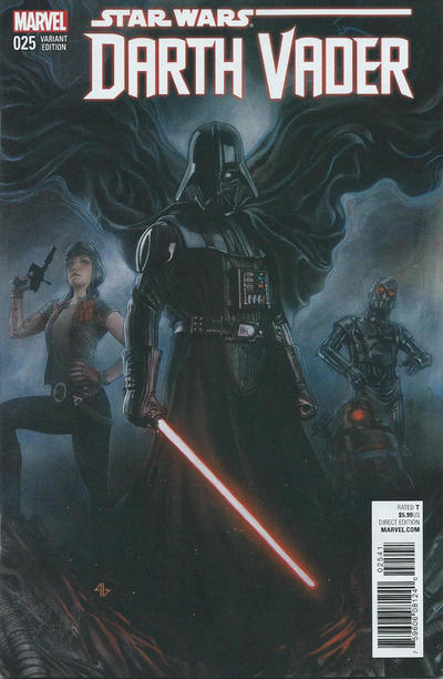 Cover for Darth Vader (Marvel, 2015 series) #25 [Adi Granov]