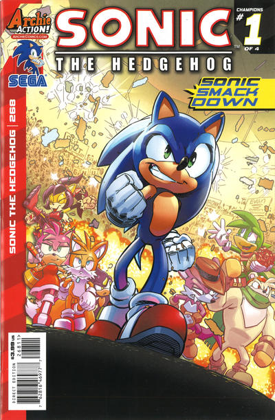 Cover for Sonic the Hedgehog (Archie, 1993 series) #268