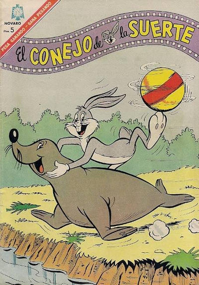 Cover for El Conejo de la Suerte (Editorial Novaro, 1950 series) #251