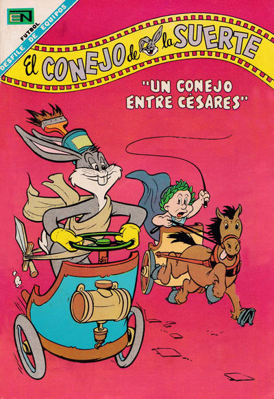 Cover for El Conejo de la Suerte (Editorial Novaro, 1950 series) #292