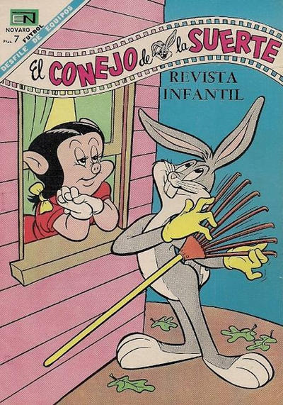 Cover for El Conejo de la Suerte (Editorial Novaro, 1950 series) #296