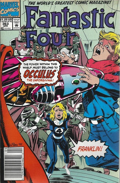 Cover for Fantastic Four (Marvel, 1961 series) #363 [Newsstand]