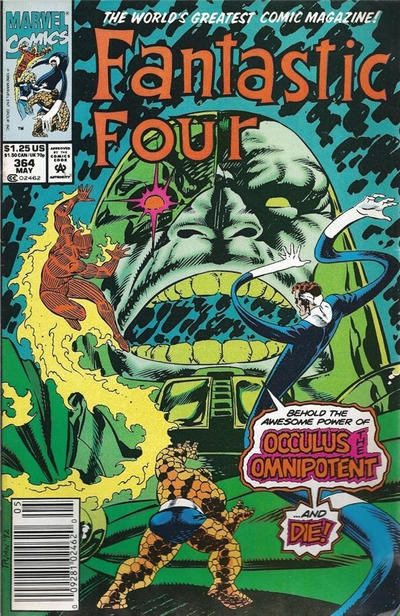 Cover for Fantastic Four (Marvel, 1961 series) #364 [Newsstand]