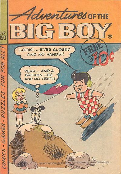 Cover for Adventures of the Big Boy (Webs Adventure Corporation, 1957 series) #150 [West]