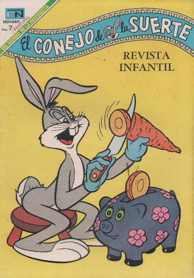 Cover for El Conejo de la Suerte (Editorial Novaro, 1950 series) #312