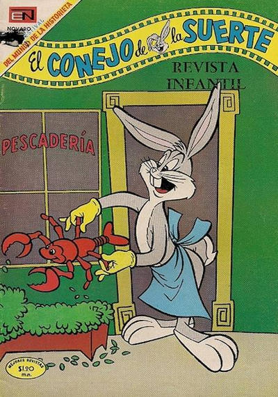 Cover for El Conejo de la Suerte (Editorial Novaro, 1950 series) #316