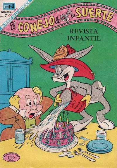 Cover for El Conejo de la Suerte (Editorial Novaro, 1950 series) #317