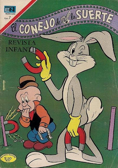 Cover for El Conejo de la Suerte (Editorial Novaro, 1950 series) #327