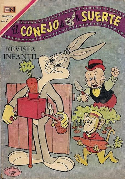 Cover for El Conejo de la Suerte (Editorial Novaro, 1950 series) #338