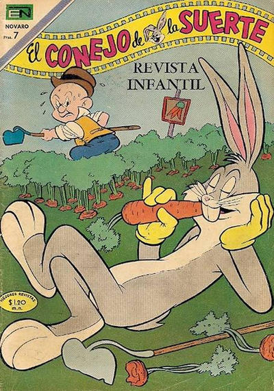 Cover for El Conejo de la Suerte (Editorial Novaro, 1950 series) #343