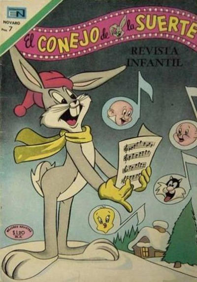 Cover for El Conejo de la Suerte (Editorial Novaro, 1950 series) #351
