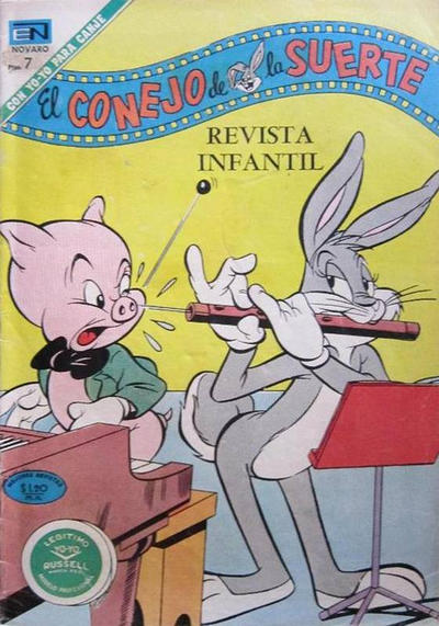 Cover for El Conejo de la Suerte (Editorial Novaro, 1950 series) #359