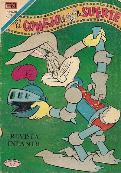 Cover for El Conejo de la Suerte (Editorial Novaro, 1950 series) #372