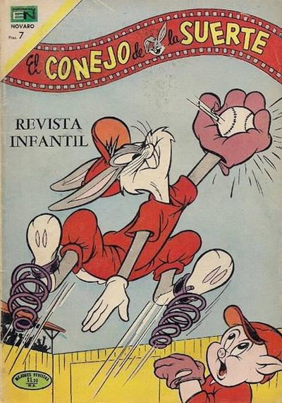 Cover for El Conejo de la Suerte (Editorial Novaro, 1950 series) #374