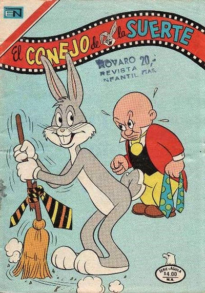 Cover for El Conejo de la Suerte (Editorial Novaro, 1950 series) #543