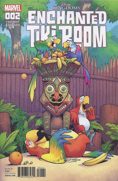 Cover for Enchanted Tiki Room (Marvel, 2016 series) #2 [Incentive Ron Lim Variant]