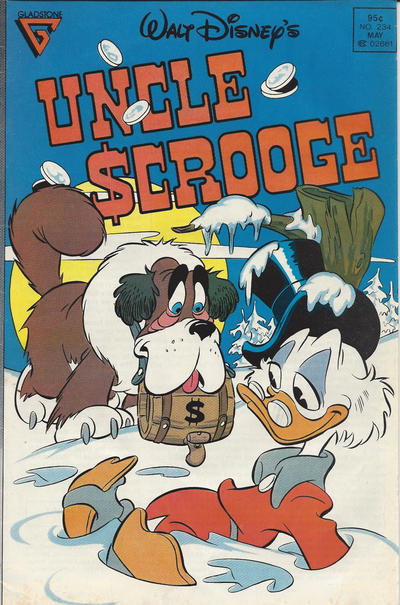 Cover for Walt Disney's Uncle Scrooge (Gladstone, 1986 series) #234 [Newsstand]