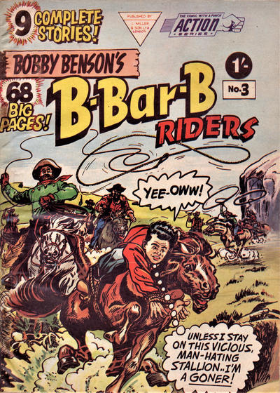 Cover for Action Series (L. Miller & Son, 1958 series) #3