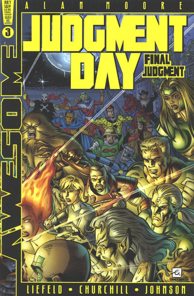 Cover for Judgment Day: Final Judgment (Awesome, 1997 series) #3 [Dave Gibbons Cover]
