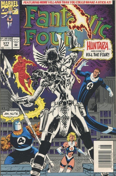 Cover for Fantastic Four (Marvel, 1961 series) #377 [Newsstand]