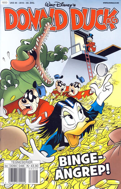 Cover for Donald Duck & Co (Hjemmet / Egmont, 1948 series) #48/2016