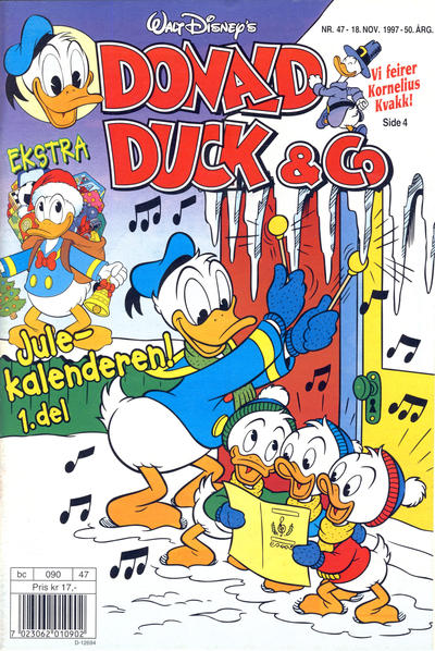 Cover for Donald Duck & Co (Hjemmet / Egmont, 1948 series) #47/1997