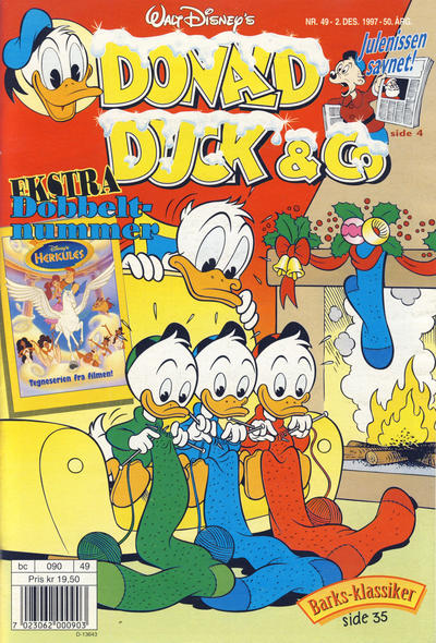 Cover for Donald Duck & Co (Hjemmet / Egmont, 1948 series) #49/1997