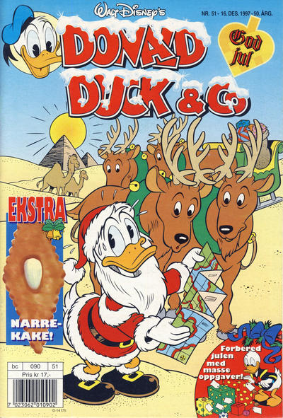 Cover for Donald Duck & Co (Hjemmet / Egmont, 1948 series) #51/1997
