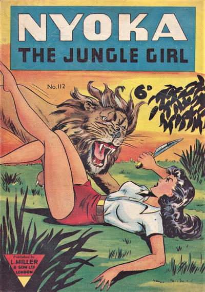 Cover for Nyoka the Jungle Girl (L. Miller & Son, 1951 series) #112