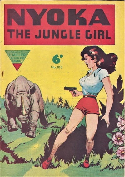 Cover for Nyoka the Jungle Girl (L. Miller & Son, 1951 series) #103