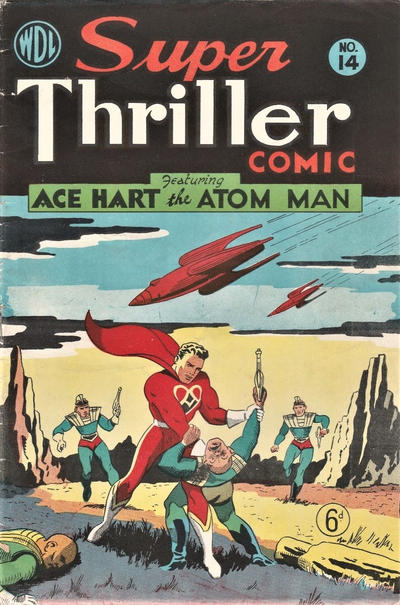 Cover for Super Thriller Comic (World Distributors, 1947 series) #14