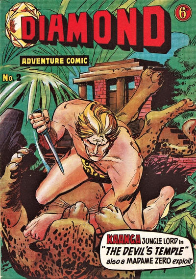 Cover for Diamond Adventure Comic (Atlas Publishing, 1960 series) #2