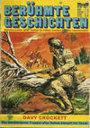 Cover for Bastei Sonderband (Bastei Verlag, 1970 series) #32 - Davy Crockett
