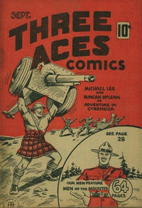 Cover Thumbnail for Three Aces Comics (Anglo-American Publishing Company Limited, 1941 series) #v1#8