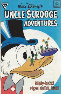 Cover Thumbnail for Walt Disney's Uncle Scrooge Adventures (Gladstone, 1987 series) #15 [Newsstand]