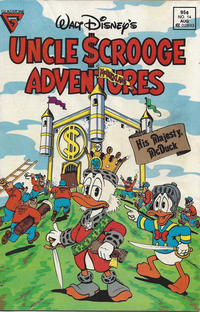 Cover Thumbnail for Walt Disney's Uncle Scrooge Adventures (Gladstone, 1987 series) #14 [Newsstand]