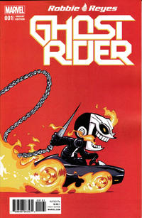 Cover Thumbnail for Ghost Rider (Marvel, 2017 series) #1 [Skottie Young Marvel Babies Variant]
