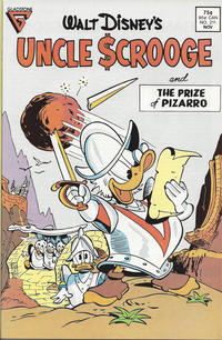 Cover Thumbnail for Walt Disney's Uncle Scrooge (Gladstone, 1986 series) #211 [Direct]