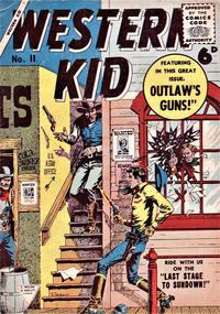 Cover Thumbnail for Western Kid (L. Miller & Son, 1955 series) #11