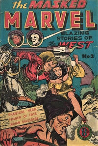Cover Thumbnail for The Masked Marvel (Atlas, 1953 ? series) #2