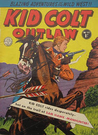Cover Thumbnail for Kid Colt Outlaw (Horwitz, 1952 ? series) #97