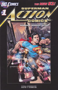 Cover for Action Comics (DC, 2011 series) #1 [RRP Edition]