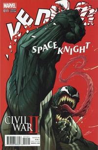 Cover Thumbnail for Venom: Space Knight (Marvel, 2016 series) #11 [Variant Edition - Gerardo Sandoval Cover]